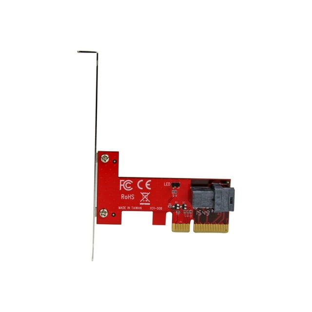 StarTech.com x4 PCI Express to SFF-8643 Adapter for PCIe NVMe U.2 SSD - PCI Express 2.5" NVM Express SSD Adapter (PEX4SFF8643)