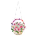 thumbnail image 1 of Cesta de flores con pintura de diamantes para hacer tú mismo con taladro de cadena larga, 1 of 8