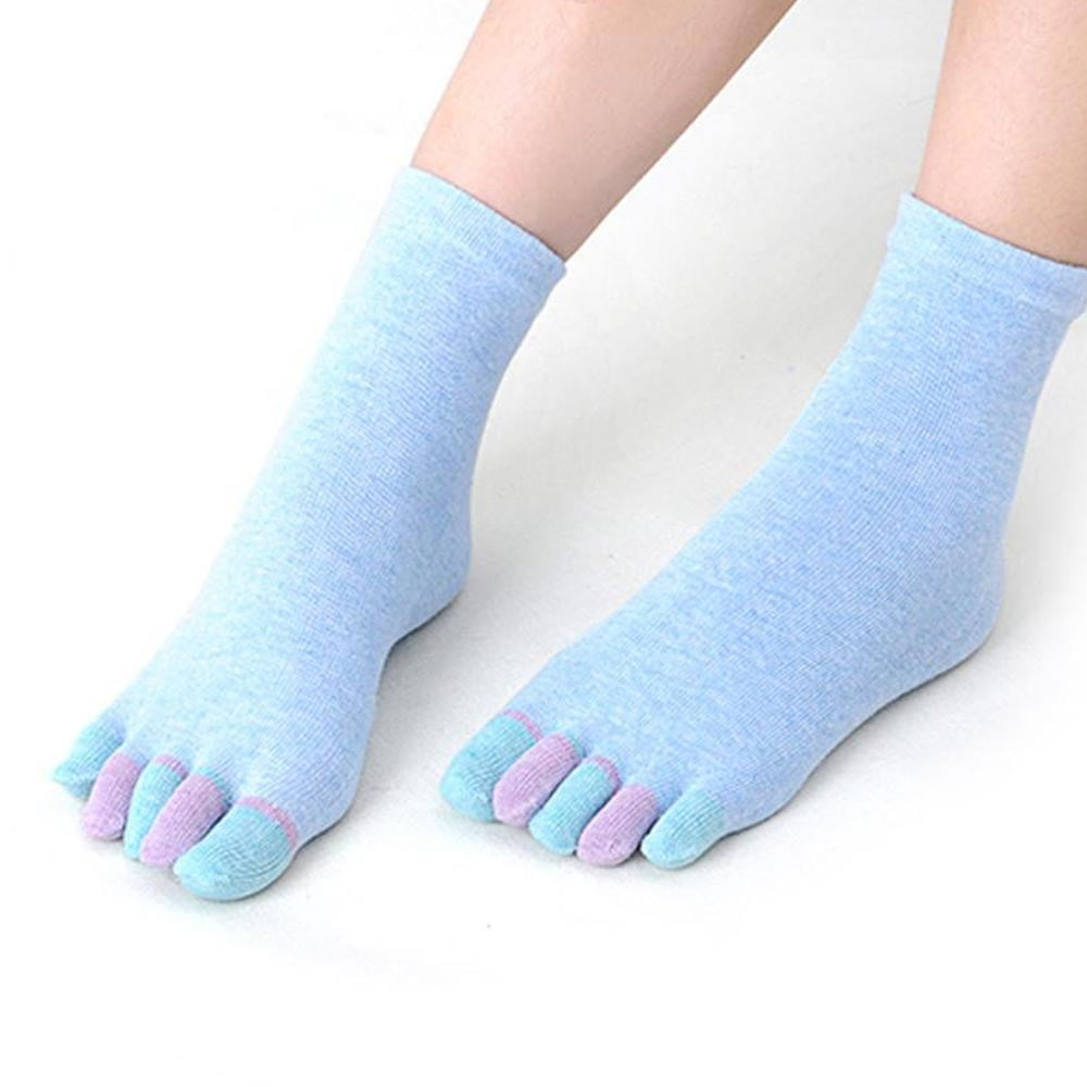 Toe Socks for Women 2 Pair Flip Flop Socks Five Finger Socks FREE ...