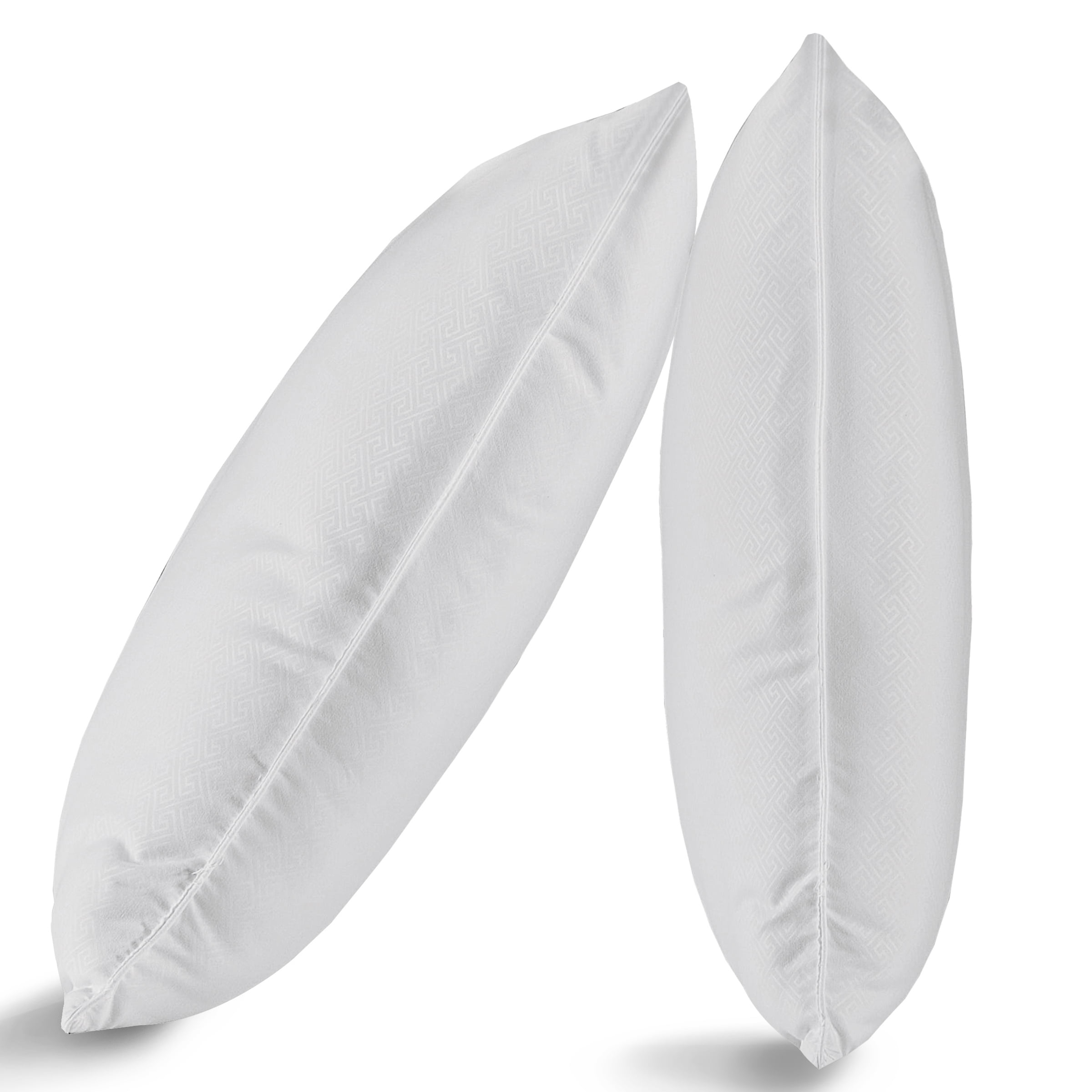 DreamLab Personal Comfort, Super Firm Support Sleep Pillows for Side Sleepers, Set of 2, King