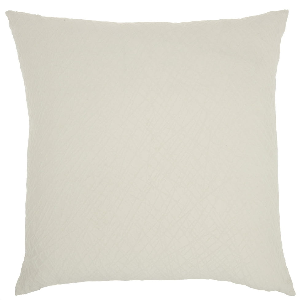 Nourison Life Styles Ivory Decorative Throw Pillow , 24" X 24