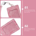 thumbnail image 3 of Shisuyan Retractable ID Card Holder Rosy Metal 1 Set 4.32X2.75X0.20In, 3 of 9