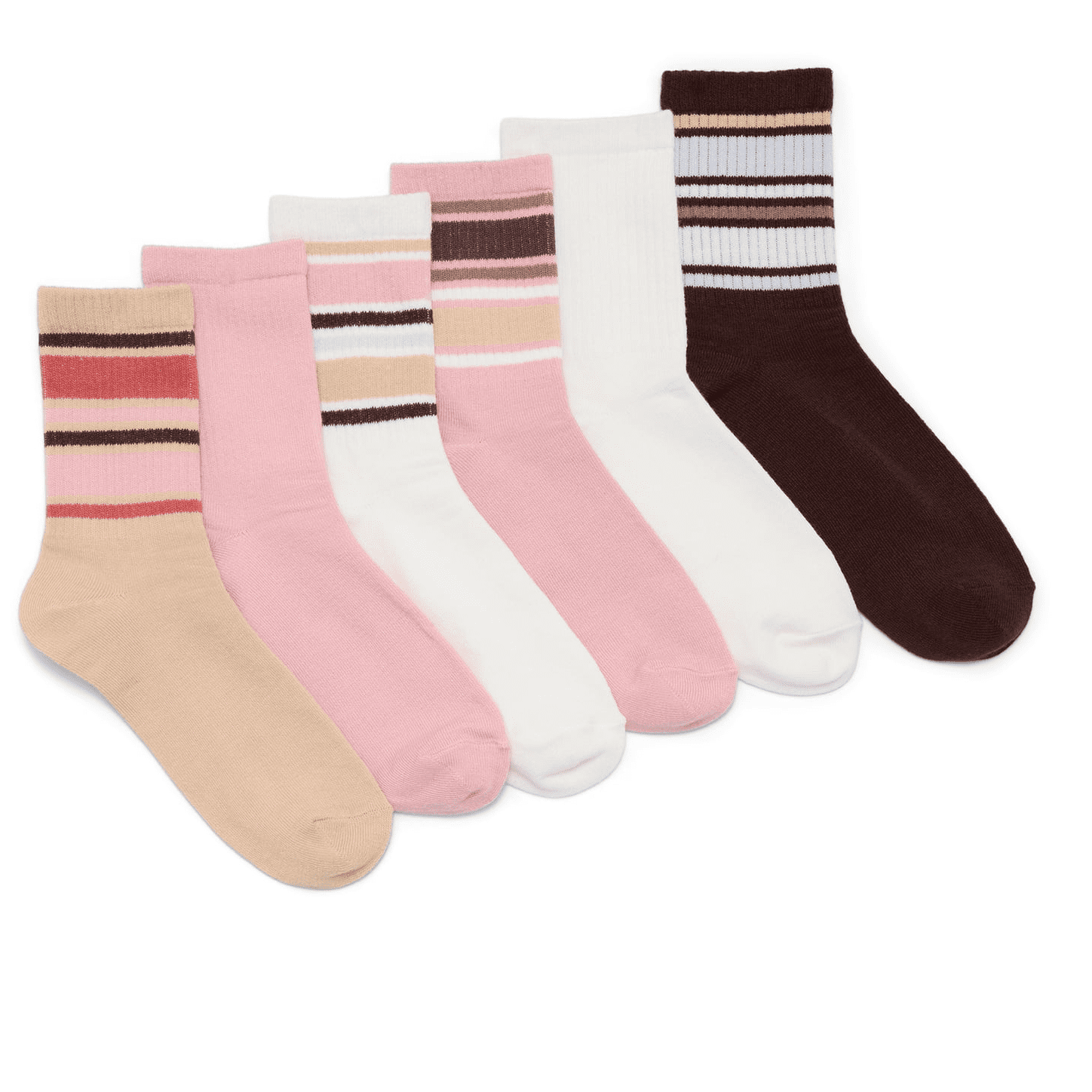 Ivory Multi Stripes/Rib