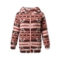 thumbnail image 1 of Chaqueta Suave y Cálida de Larga con Cremallera para Mujer Naranja-Rojo 4XL, 1 of 10