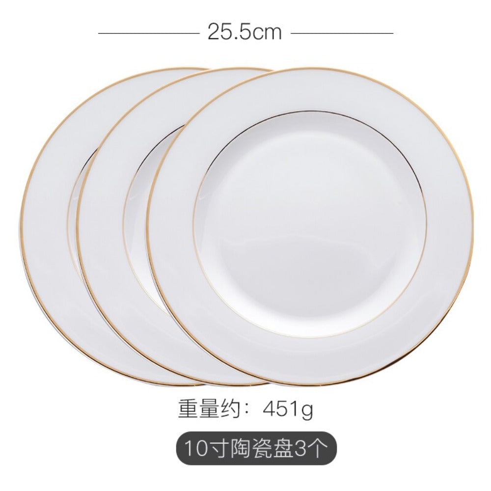 Luxury Serving Plates/Dishes Dinner Serving Set, Vaisselle Cuisine
