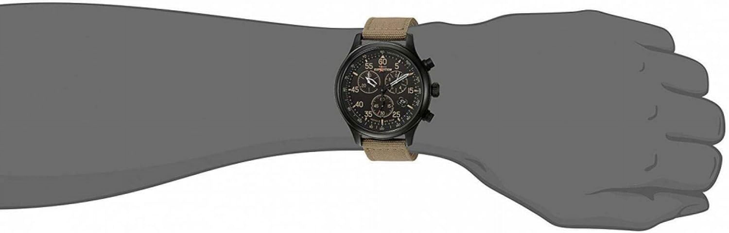時計 TIMEX EXPEDITION TW4B10200 timex men's tw4b10200 expedition field chronograph tan/black nylon