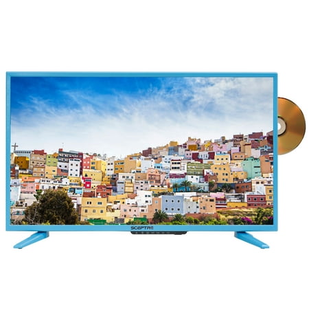 Sceptre 32" Class HD (720P) Blue LED TV (E325LD-SR) with Built-in DVD