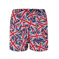 thumbnail image 4 of MKLEKYY Camisola con Estampado de Globos Del Día de La Independencia para Mujer, Pantalones Cortos, Pijamas para El Hogar, conjunto de 2 Piezas, 4 of 4