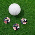thumbnail image 5 of Golf Ball Markers Assorted Patterns Fits All Magnetic Golf Tools Value Set, Alloy Soft Enamel Technique Marker for Hat Clips Gloves Golf Divot Tools Marks, 5 of 10