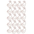 thumbnail image 4 of Cartoon Paper Clip20Pcs Pince à Papier Rose en Forme de Trombone Grande Capacité, 4 of 8