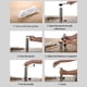 thumbnail image 4 of Molinillo De Café Manual, Molinillo De Café Manual De Acero Inoxidable Ventana Visual Portátil Para Acampar, 4 of 7