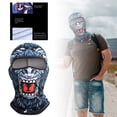 thumbnail image 3 of Protector solar transpirable Ciclismo Casco Deportes al aire libre de seda de hielo de secado rápido Casco Motocicleta Hombre, 3 of 3