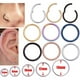 thumbnail image 2 of Hoops Piercing De Acero Quirúrgico Para Hombres Y Mujeres Clips De Cartílago Joyería Aros Oreja Pequeña Nariz Pendientes, 2 of 4