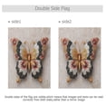 thumbnail image 4 of 12x18 inch Double-Sided Garden Flags Banners Vibrant Outdoor Decor for House Patio Outdoor Gorgeous Colors Butterfly, 4 of 6