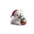 thumbnail image 4 of Christmas Car Decoration, Christmas Hanging Decorations, Cute Dog Series Acrylic Bag Computer Keychain and Car Rearview Mirror Hanging Decorations, Car Decorations Christmas, Christmas Car Decorations, 4 of 9