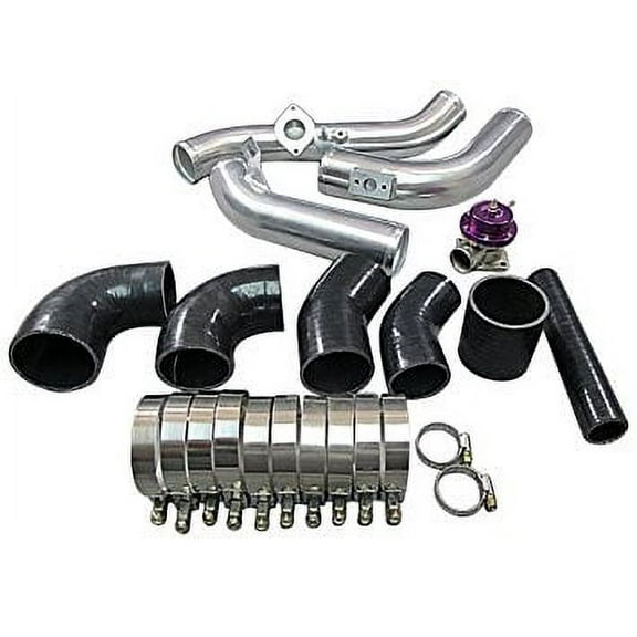 Upgrade Intercooler Piping kit  BOV For 2010  Kia Optima 2.0T Stock IC black hose