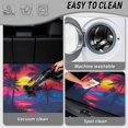 thumbnail image 5 of HUISEFOR Sunset Palm Tree Car Trunk Mat 29" x 39" All Weather Trunk Protection Non-Slip Vehicle Interior Accessories Anti-Scratch Suitable for Most Cars SUV, 5 of 7