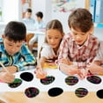 thumbnail image 5 of Kabnic 12 Pcs Easter Eggs Scratch Cards for Kids, DIY Magic Rainbow Color Craft Kit, Party Favors, Christian Easter Resurrection Gifts, Sunday School Classroom Decorations, 5 of 6