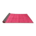 thumbnail image 2 of Ahgly Company Indoor Rectangle Abstract Pink Contemporary Area Rugs, 2' x 3', 2 of 4
