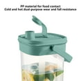 thumbnail image 4 of Insulated Fruit Infuser Water Bottle, Large Capacity Pitcher for Fridge, Cold Brew Iced Tea Dispenser, Leak-Proof Seal, Transparent Scale, Portable Beverage Container, 4 of 7