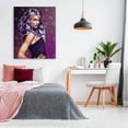 thumbnail image 3 of Stupell Industries Modern Purple Girl with Bubbles Abstract Painting Gallery Wrapped Canvas Art Print Wall Art, 36 x 48, 3 of 8