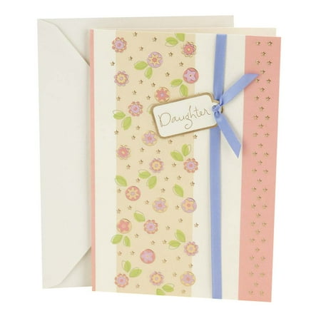 Hallmark Birthday Card for Daughter (Floral