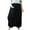Black, variant on Women Summer High Waisted Cotton Palazzo Pants Women's Elastic Waist Solid Cotton Hemp Pant Dress Casual Lantern Pants Capris Khaki A Free Size