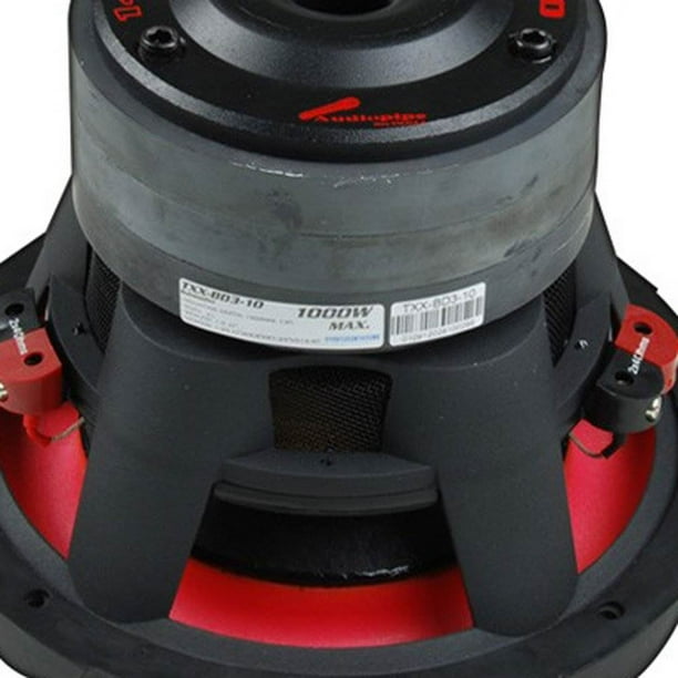 Audiopipe TXX BD3 10 10 Inch 1400W Car Audio DVC Dual 4 Ohm High