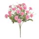 thumbnail image 1 of Lote de 20 claveles artificiales de imitación surtidos, ideal como accesorio de fotografía para ramo, decoración para el hogar, la oficina y la boda (rosa), 1 of 5