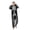 Black-dad, variant on Toddler Boys Girls Halloween Fashion Skeleton Print Plush Long Sleeved Romper Family Parent-Child Wear Black