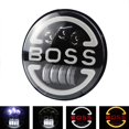 thumbnail image 1 of 7 pulgadas Negro remoto RGB LED Halo faros para Wrangler Hi/lo Beam Feliz Sencillez, 1 of 5