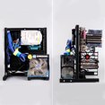 thumbnail image 3 of Chassis Rack, Portable Lightweight Detachable Open Chassis, for ITX Motherboard ATX, M-ATX, 3 of 7