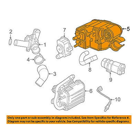 Chrysler Oem 2017 Pacifica 3 6l V6 Vapor Canister Fuel Gas