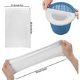 thumbnail image 2 of Pool Skimmer Socks, Reusable Savers for Filter Baskets and Skimmers, Fine Mesh Cleans for In-Ground and Above Ground Pools, 2 of 6