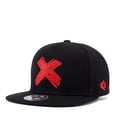 thumbnail image 1 of Gorra de béisbol con letra X para hombre, tamaño ajustable, 55 g, 1 of 1