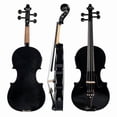thumbnail image 2 of 4/4 Full-Size Violin Violin Sound and Electric Violin Solid Wood Body Accessories High Quality Black Electric Violin, 2 of 5