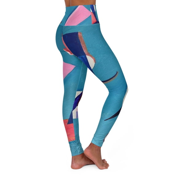 Arrangement J Waisted Yoga Leggings