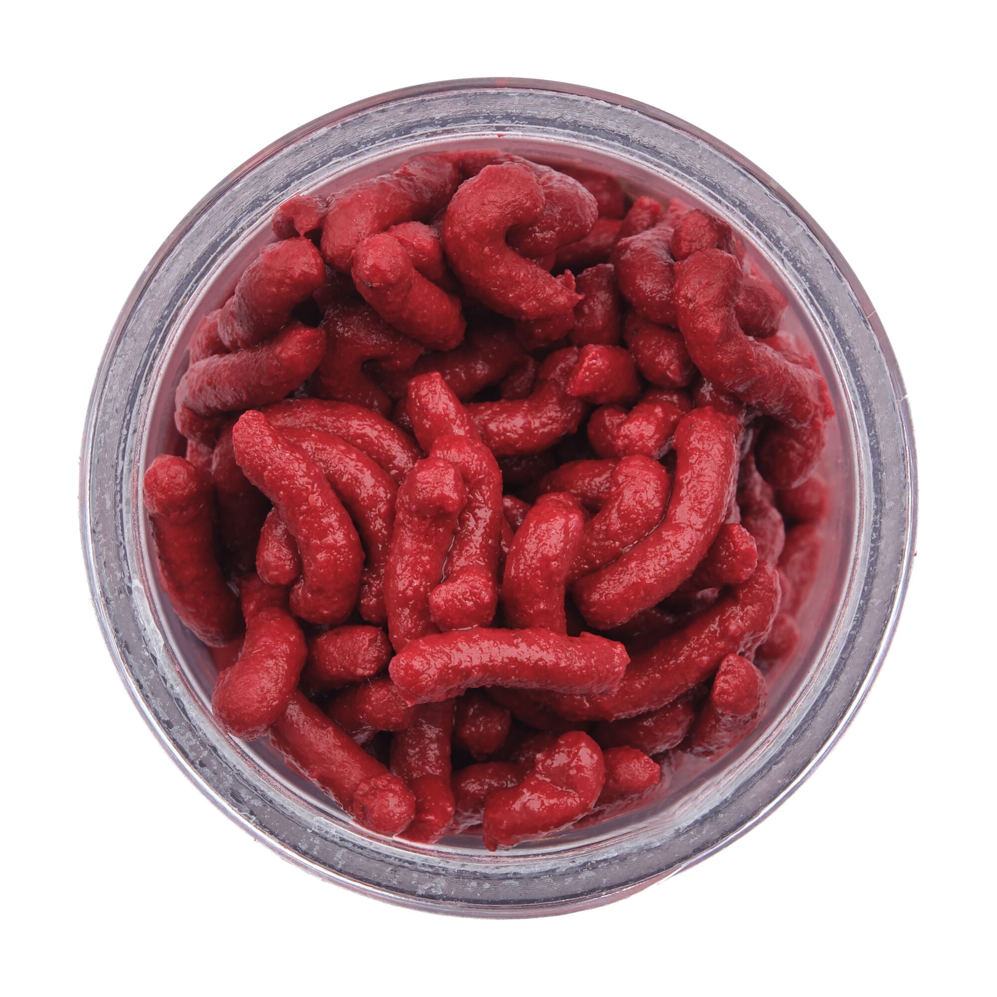 Berkley Gulp!® Maggot, 0.5 in, Worms, Red Wiggler (1 Count)