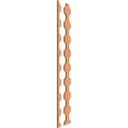 thumbnail image 3 of Ekena Millwork 47"H x 3/8"T Pontiac Adjustable Wood Decorative Slat Wall Panel Kit, Cherry (contains 16 Slats + 1 Straight Edge Starter Slat), 3 of 16