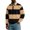 Complexion, variant on Men's Casual Long Sleeve Color Block Button Down Collar Loose Fit Top for Spring Fall Urban Style,Complexion,L