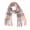 Pink, variant on PMUYBHF Female 1920S Shawl Thermal Scarf for Women Fall Winter Scarf Classic Tassel Plaid Scarf Warm Soft Large Blanket Wrap Shawl Scarves 1 Pack Warm Scarf Purple XL