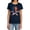 Navy, variant on JLA Crossed Swords Women's T Shirt, Charcoal, 2X-Large