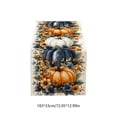 thumbnail image 3 of PoyoKee Thanksgiving Table Runner, 72" x 13" Linen Holiday Table Cloth, Fall Decor Tablecloth for Dining Home Mantel Living Room Party Decorations, 3 of 6
