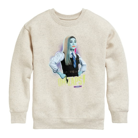 Monster High - Oh Zaps! - Toddler And Youth Crewneck Fleece Sweatshirt