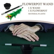 1 Set Magic Wand to Flower Magic Trick Easy Magic Tricks & Kid For Adult C7E2