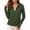 Army Green, variant on Women's Hooded Lightweight Full-Zip Sun Jacket - UPF 50 Long Sleeve Athletic Hoodie, Outdoor Running & Hiking Windbreaker Army Green L