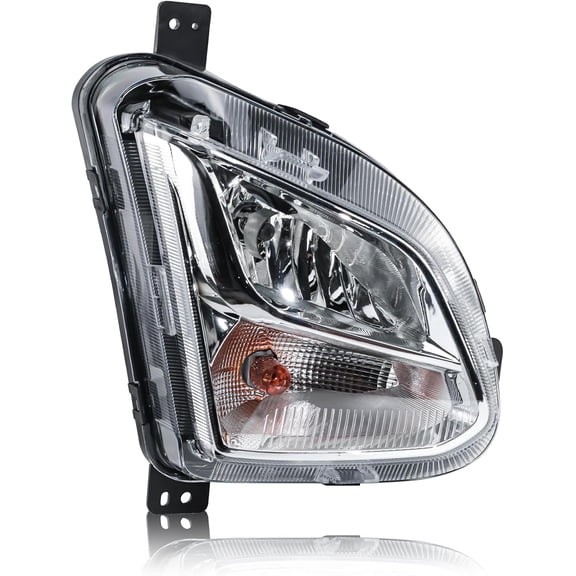 HOUGEET Front Fog Light Signal Assembly Compatible with 2018-2021 Chevy Equinox Bumper Lamp Fog Light Side Replacement (Halogen Type) (Right Passenger Side)