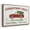 thumbnail image 3 of Christmas Farm Sign Collection A - Framed Gallery Wrapped Holiday Canvas - 17 x 25 - Rosewood Frame, 3 of 8