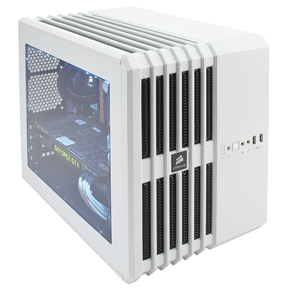 Corsair Carbide Series Air 240 High Airflow MicroATX and MiniITX PC Case White CC9011069