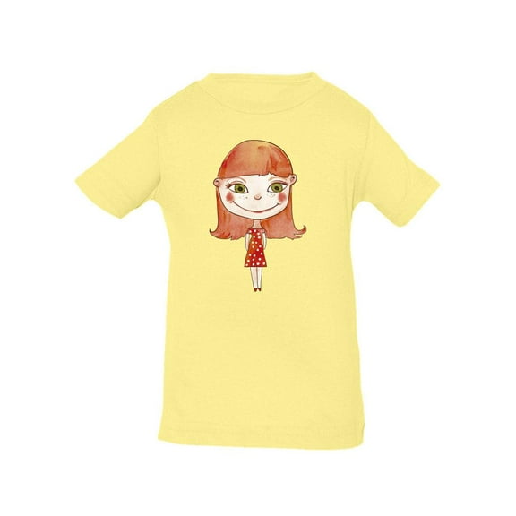 Red-haired Girl T-Shirt Infant -Image by Shutterstock,  24 Months